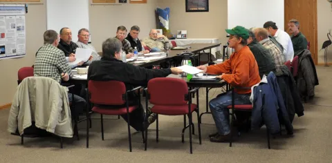 Image showing a PRRIP Committee at work