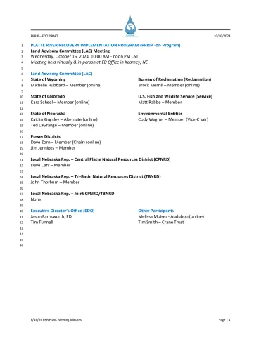 2 - 2024_OCTOBER_LAC minutes Draft