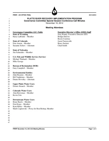 2012 November GC Minutes 