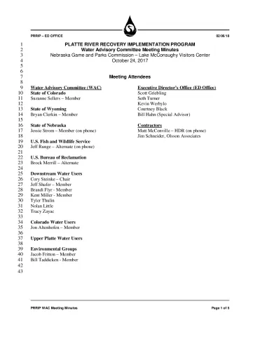 2017 October WAC Minutes