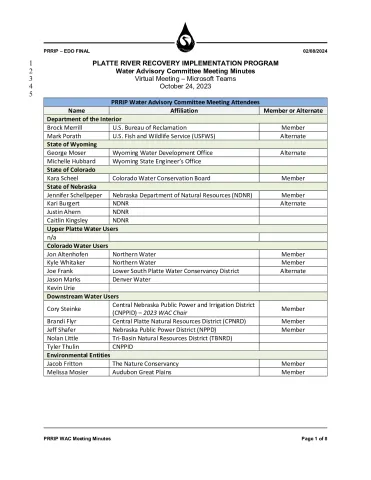 2023 October WAC Minutes