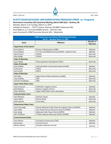 2024 March GC Meeting Minutes