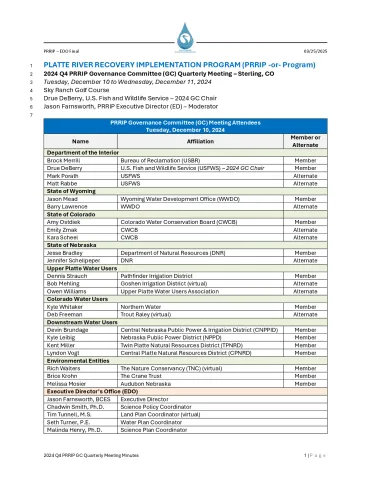 2024 December GC Meeting Minutes