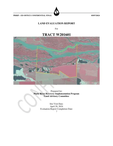 4 - W201601 Evaluation Report