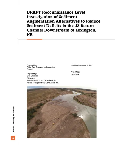Passive Augmentation Study - Stantec Final Report