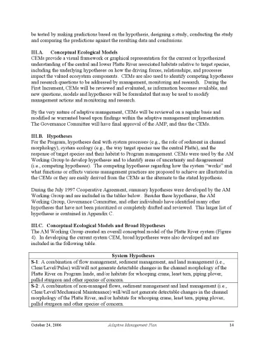 PRRIP AMP Broad Hypotheses