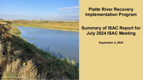 September 2024 ISAC Presentation to GC