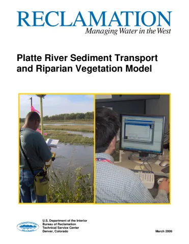 Platte River Sediment Transport and Riparian Vegetation Model