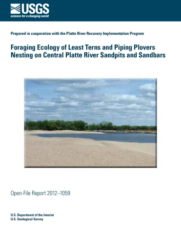 Foraging Ecology of Least Terns and Piping Plovers Nesting on Central Platte River Sandpits and Sandbars